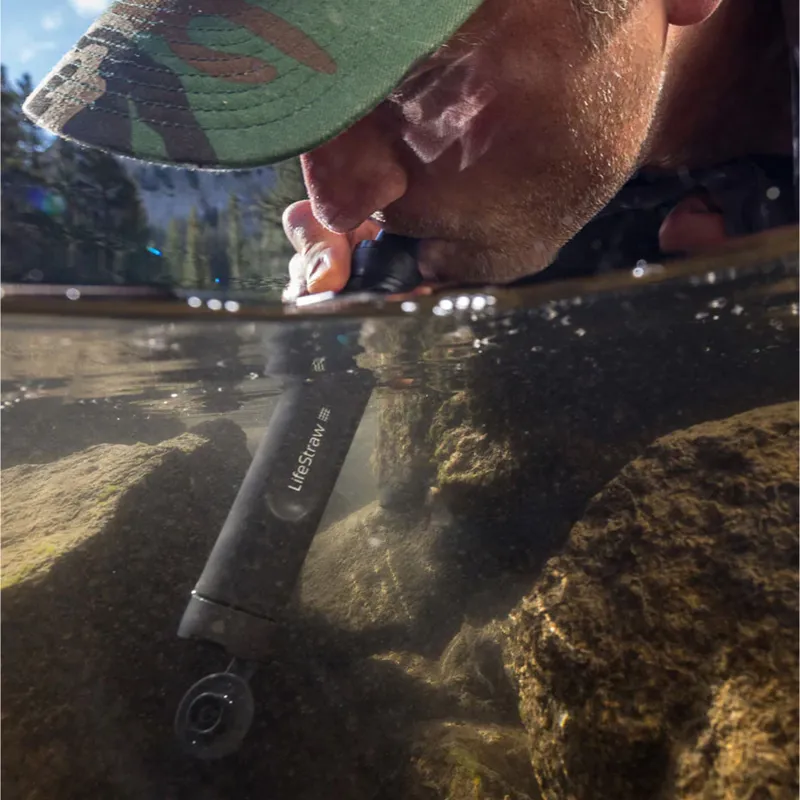 LifeStraw Peak Series Personal Water Filter Straw in Dark Gray-5